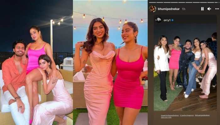 Inside Khushi Kapoor's birthday bash: Janhvi, Aaliyah, Ahan attend starry party - In Pics