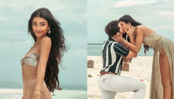 Ananya Panday&#039;s cousin Alanna Panday engaged to boyfriend Ivor, couple&#039;s beach proposal pics go viral!