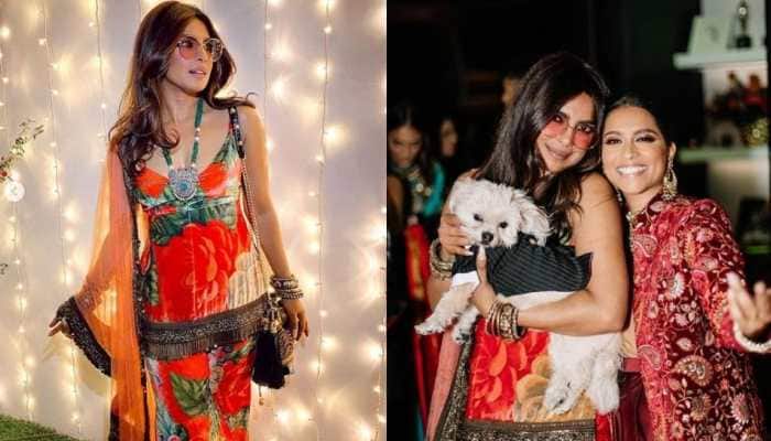 Priyanka Chopra shells out retro vibes as she dresses up for Lilly Singh&#039;s Diwali bash