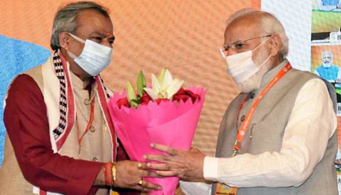 BJP national meet resolution hails PM Modi&#039;s leadership, accuses opposition of opportunism