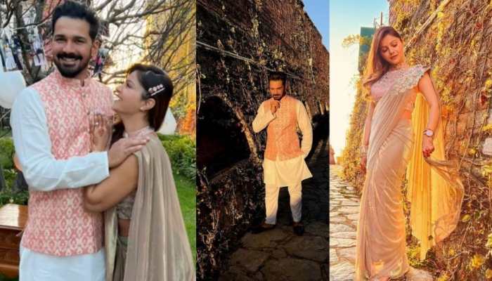 Rubina Dilaik, Abhinav Shukla deck up for Jyotika&#039;s engagement – In Pics! 