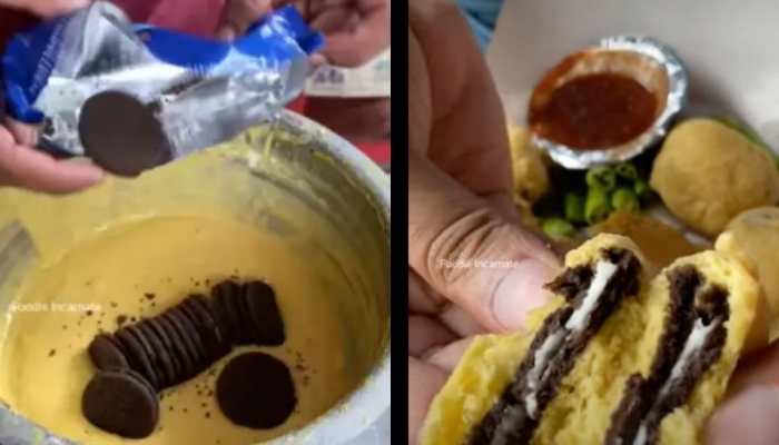 Street Food Vendor Makes Oreo Pakodas In Viral Video Leaves Internet Stunned Watch Viral 3497