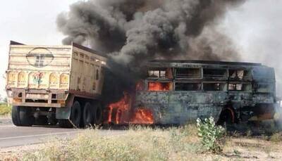 12 including one child killed in bus-truck collision in Rajasthan's Barmer; PM Modi condoles deaths, announces ex-gratia