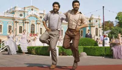 SS Rajamouli's RRR mass anthem titled 'Naacho Naacho' starring Ram Charan and Jr NTR out - Watch 