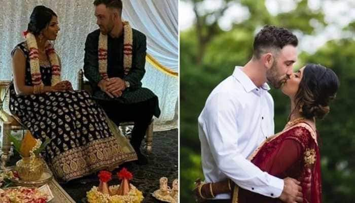 Australia and Royal Challengers Bangalore all-rounder Glenn Maxwell will marry Indian fiance Vini Raman on March 27. Their wedding card printed in Tamil is already going viral. (Source: Twitter)