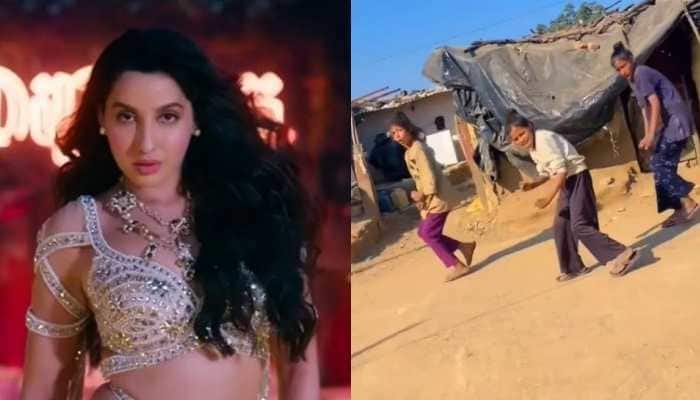 Nora Fatehi is amazed by kids nailing dance steps to her track 'Kusu Kusu' - WATCH Nora Fatehi is amazed by kids nailing dance steps to her track 'Kusu Kusu' - WATCH