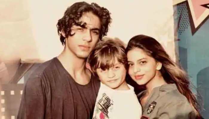 For Aryan Khan's birthday, sister Suhana Khan shares precious childhood pic!