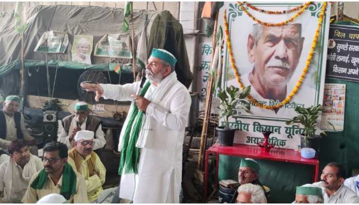 One year of farmers' protest: Rakesh Tikait urges farmers to prepare for the long haul