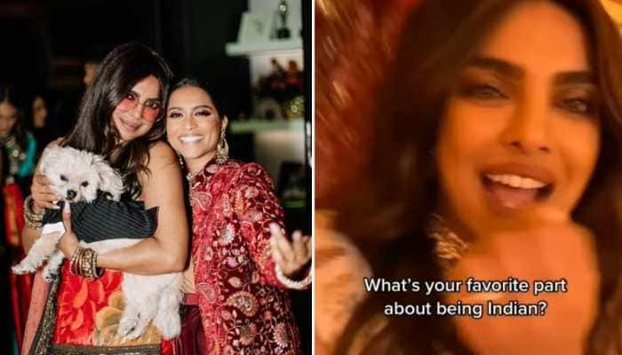 Priyanka enjoys at Lilly Singh’s Diwali bash, reveals her favourite thing about being Indian!