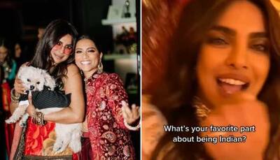Priyanka enjoys at Lilly Singh’s Diwali bash, reveals her favourite thing about being Indian!