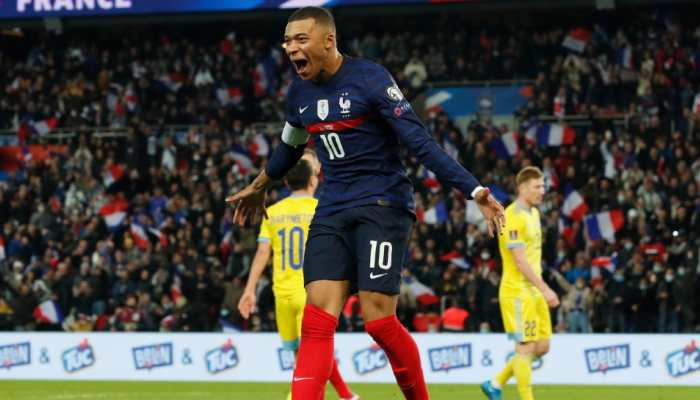 FIFA World Cup 2022 Qualifier: Kylian Mbappe hits four as France thump Kazakhstan 8-0 to qualify