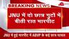 violence erupts in jnu