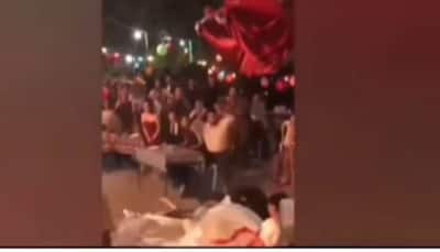 Viral: Grand wedding entry turns into a disaster - Watch