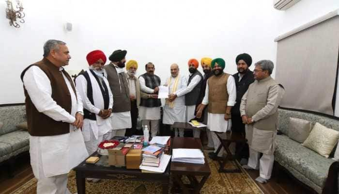 BJP leaders from Punjab, Delhi meet Amit Shah on Kartarpur Corridor reopening