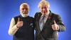 UK PM Boris Johnson applauds PM Narendra Modi`s climate goals at COP26