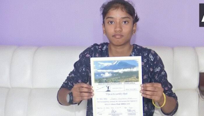 13-year-old Hyderabad girl Muriki Pulakita Hasvi scales Mount Kilimanjaro 