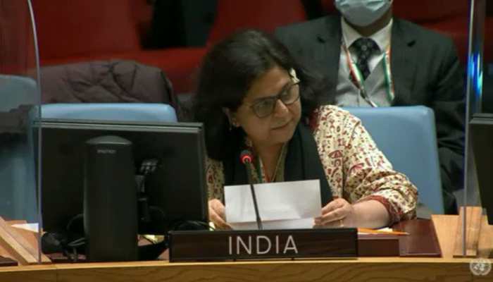 India slams Pakistan at UNSC, asks it to ‘vacate illegally occupied areas of J&amp;K’