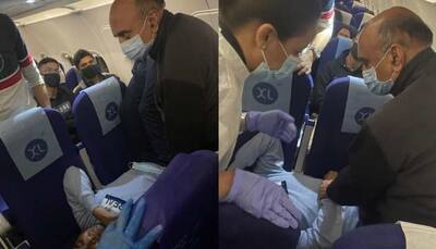 Doctor-turned-minister Bhagwat Karad helps unwell passenger mid air, PM Modi hails him
