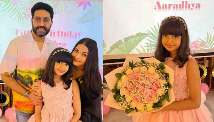 Aishwarya Rai-Abhishek Bachchan&#039;s daughter Aaradhya Bachchan&#039;s 10 birthday pics out