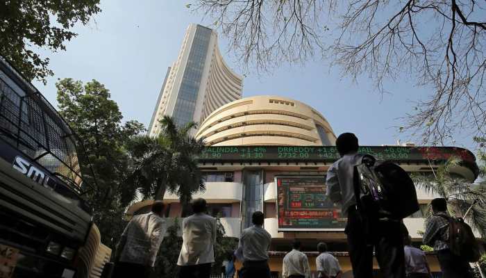 Sensex drops over 100 points in early trade; Nifty tests 17,850