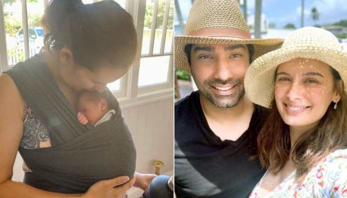 Evelyn Sharma, Tushaan Bhindi become parents, share FIRST pic of daughter Ava