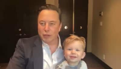 Elon Musk’s son X Æ A-XII joins him for a video call: WATCH viral video 