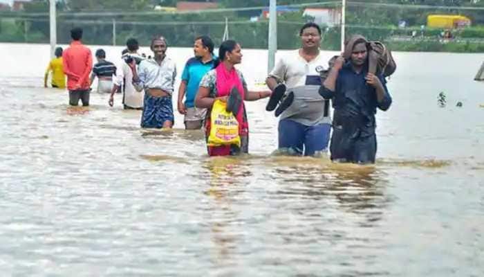 Torrential rainfall, floods batter southern states, Andhra worst hit, Karnataka on high alert