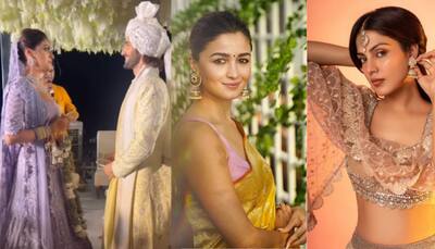 Anushka Ranjan-Aditya Seal Wedding: Alia Bhatt, Rhea Chakraborty, Vaani Kapoor and others make it a starry affair
