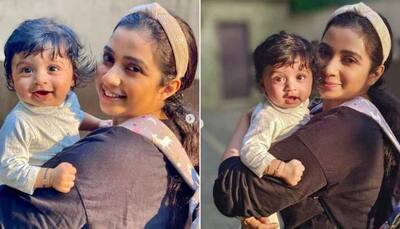 Shreya Ghoshal introduces her son Devyaan to fans as he turns six months old