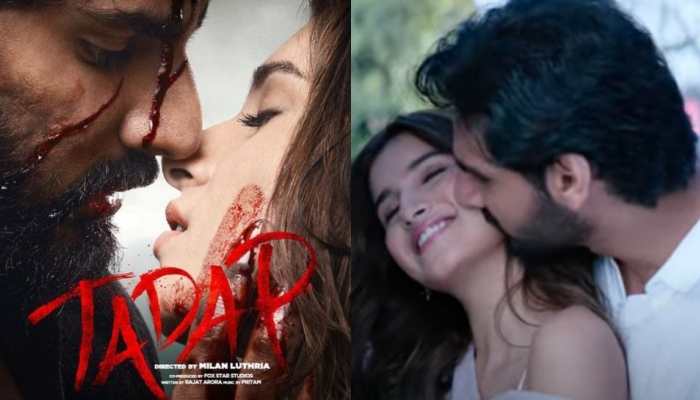 Tadap: Ahan Shetty opens up on kissing scene with Tara Sutaria, says his &#039;hands were shivering&#039;