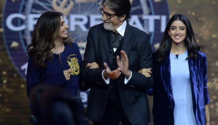 Amitabh Bachchan&#039;s daughter Shweta and granddaughter Navya Naveli to appear on KBC13