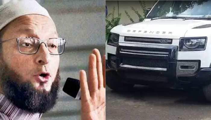 Cop issues Rs 200 challan to AIMIM chief Asaduddin Owaisi&#039;s without-number-plate SUV; awarded Rs 5,000