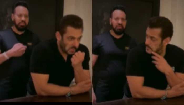 Nailed it! Salman Khan&#039;s bodyguard Shera imitates his dialogue from &#039;Antim: The Final Truth&#039; - Watch