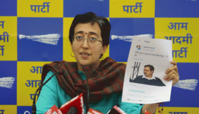 BJP's politics is based on 'Fake News', indulges in cheap antics, alleges AAP MLA Atishi 