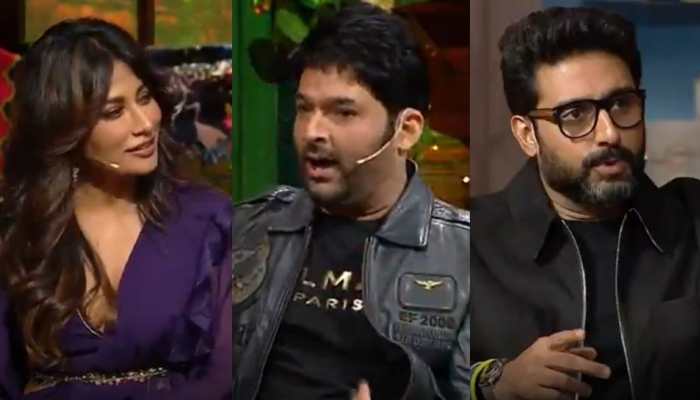 TKSS: Abhishek Bachchan hints at leaving show after Kapil Sharma flirts with Chitrangada Singh! - Watch