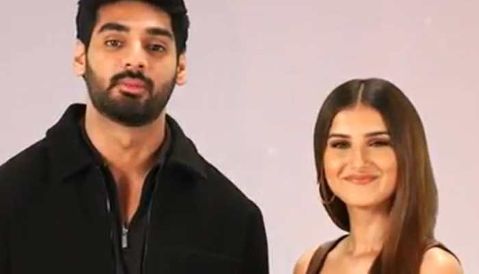 Ahan Shetty and I read lines from The Dirty Picture: Tara Sutaria opens up about their first meeting