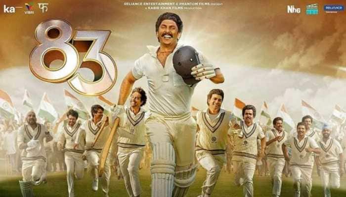 &#039;83&#039; new poster: Ranveer Singh leads the winning Indian team to glory