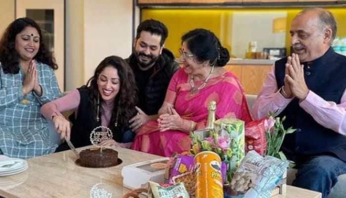 Inside Yami Gautam&#039;s 33rd birthday celebrations with hubby Aditya Dhar - See pics