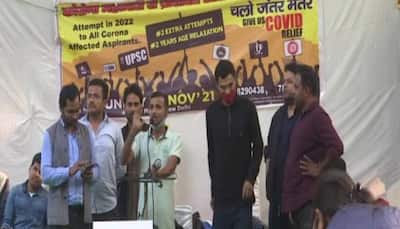 UPSC Civil Services aspirants sit on indefinite strike in Delhi, demand extra attempt