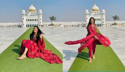 Pakistani model poses 'bare head' for women's clothing ad in Kartarpur Sahib Gurdwara, stirs controversy