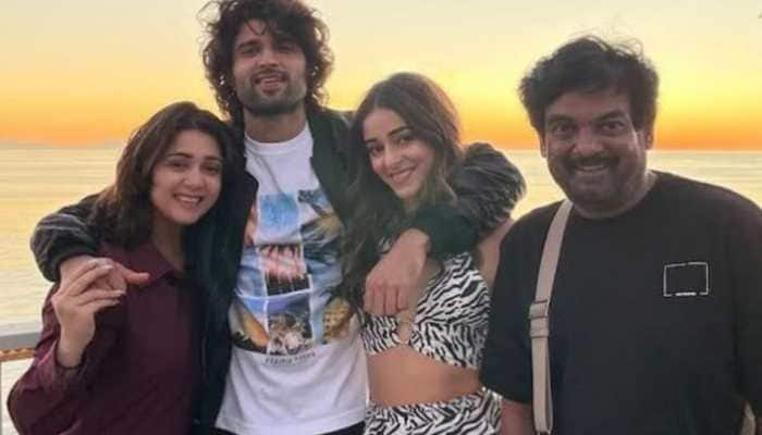 Liger shoot: Vijay Deverakonda enjoys LA sunset with Ananya Panday, see pic