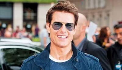 Tom Cruise dangles from airplane wing while filming for 'Mission: Impossible 8'