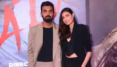 Athiya Shetty and her cricketer-boyfriend KL Rahul make first public appearance as couple at Tadap screening: PICS
