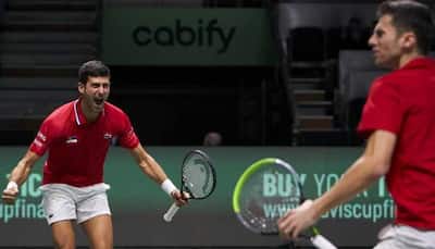 Davis Cup 2021: World No.1 Novak Djokovic and Nikola Cacic carry Serbia to semi-finals