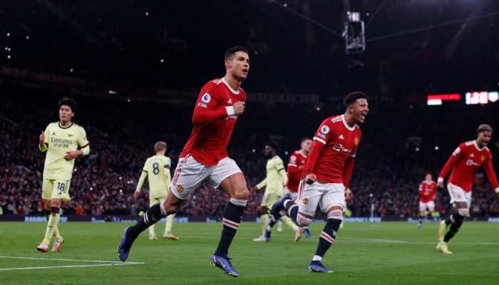 Watch: Cristiano Ronaldo passes 800-goal mark with double strike in Manchester United win over Arsenal