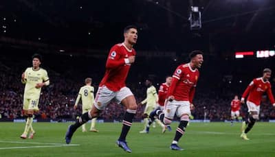 Watch: Cristiano Ronaldo passes 800-goal mark with double strike in Manchester United win over Arsenal
