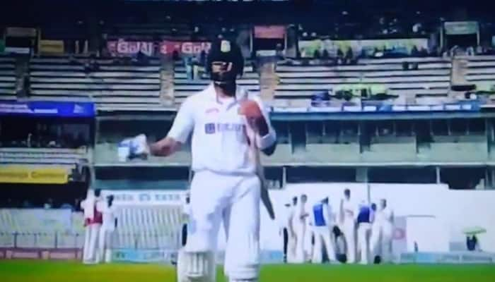 IND vs NZ: Virat Kohli returns to dressing room angrily after given out in second Test - WATCH