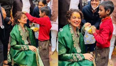 Kangana Ranaut visits Mathura a day after she alleged farmers attacked her car in Punjab