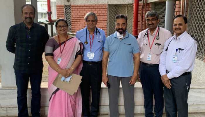 COVID infected Kamal Haasan returns from hospital, says 'I'm fine'!