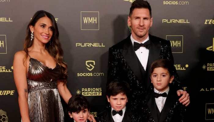 Lionel Messi shows off all his seven Ballon d&#039;Or&#039;s with family- WATCH